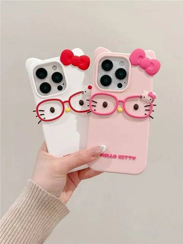 Cute kitty silicone phone - cute,